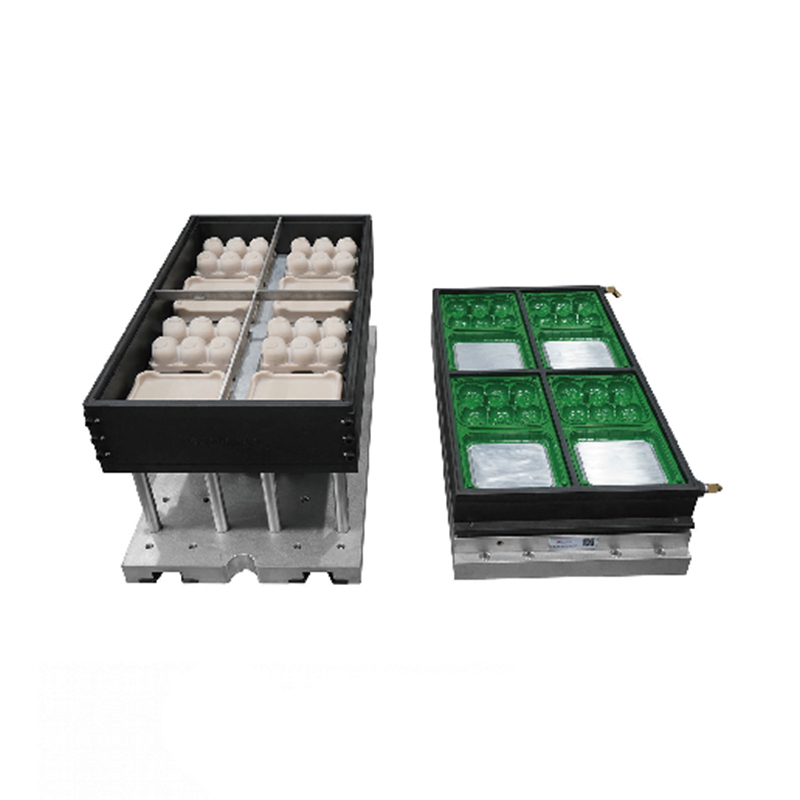 แม่พิมพ์การเจาะแบบเทอร์โมฟอร์มความเร็วสูงสำหรับกล่องบลูเบอร์รี่และสตรอเบอร์รี่