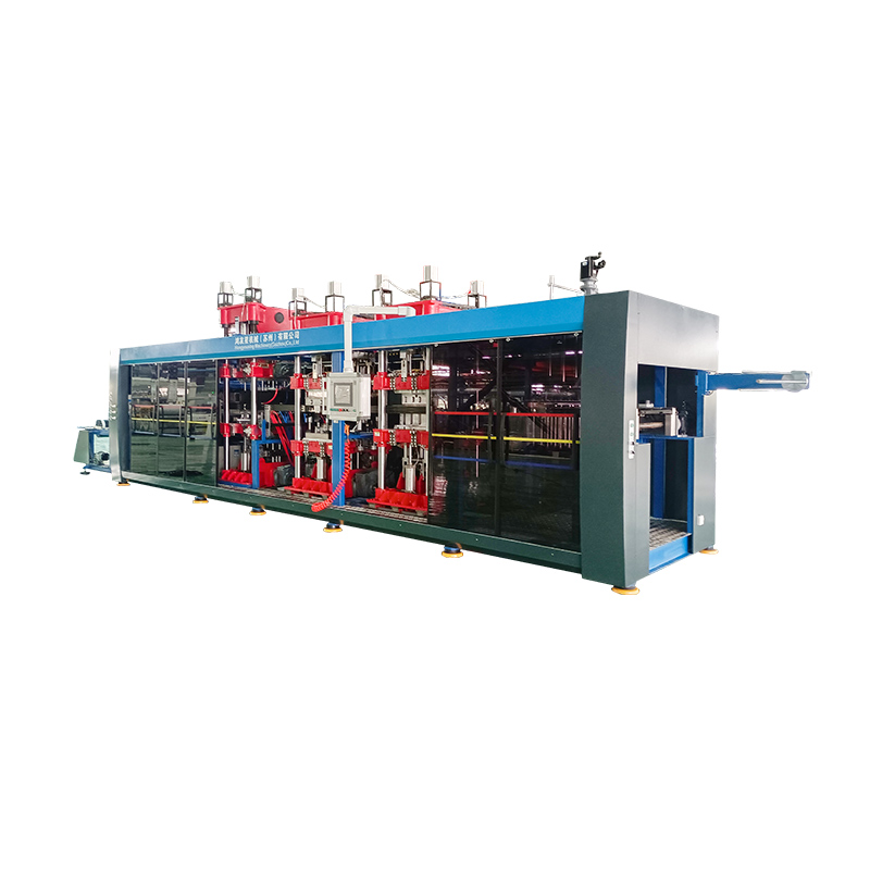 Hyx 7185-4 เต็มระบบ 4 สถานีเครื่อง Thermoforming