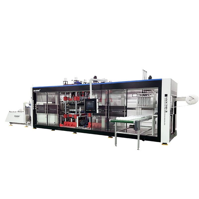 HYX-7161 ความดันบวกและลบโดยอัตโนมัติ 3 สถานีเครื่อง Thermoforming